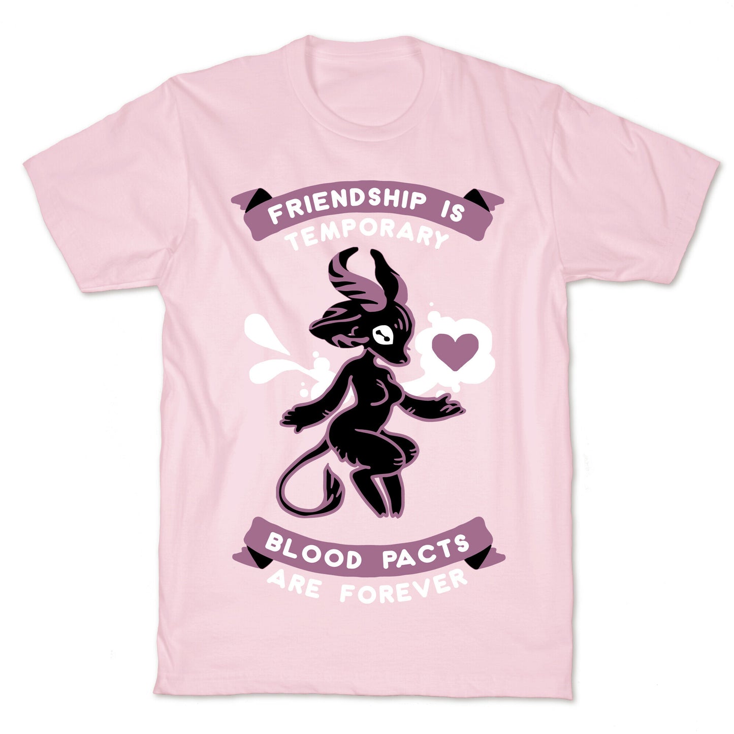 Friendship is Temporary Blood Pacts Are Forever T-Shirt