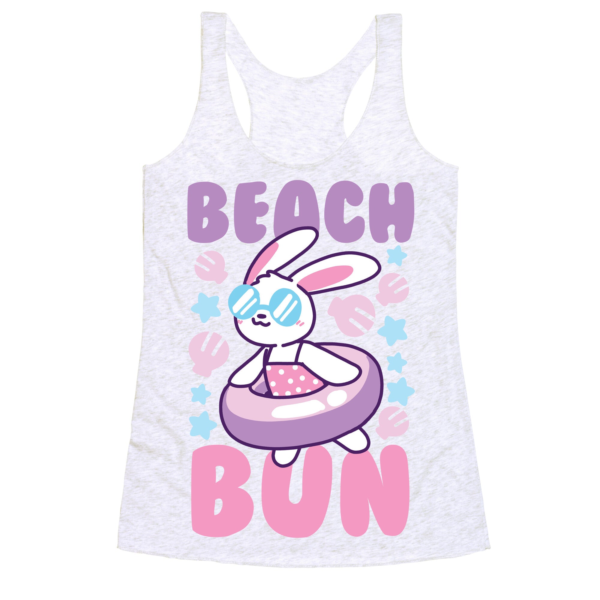 Beach Bun Racerback Tank