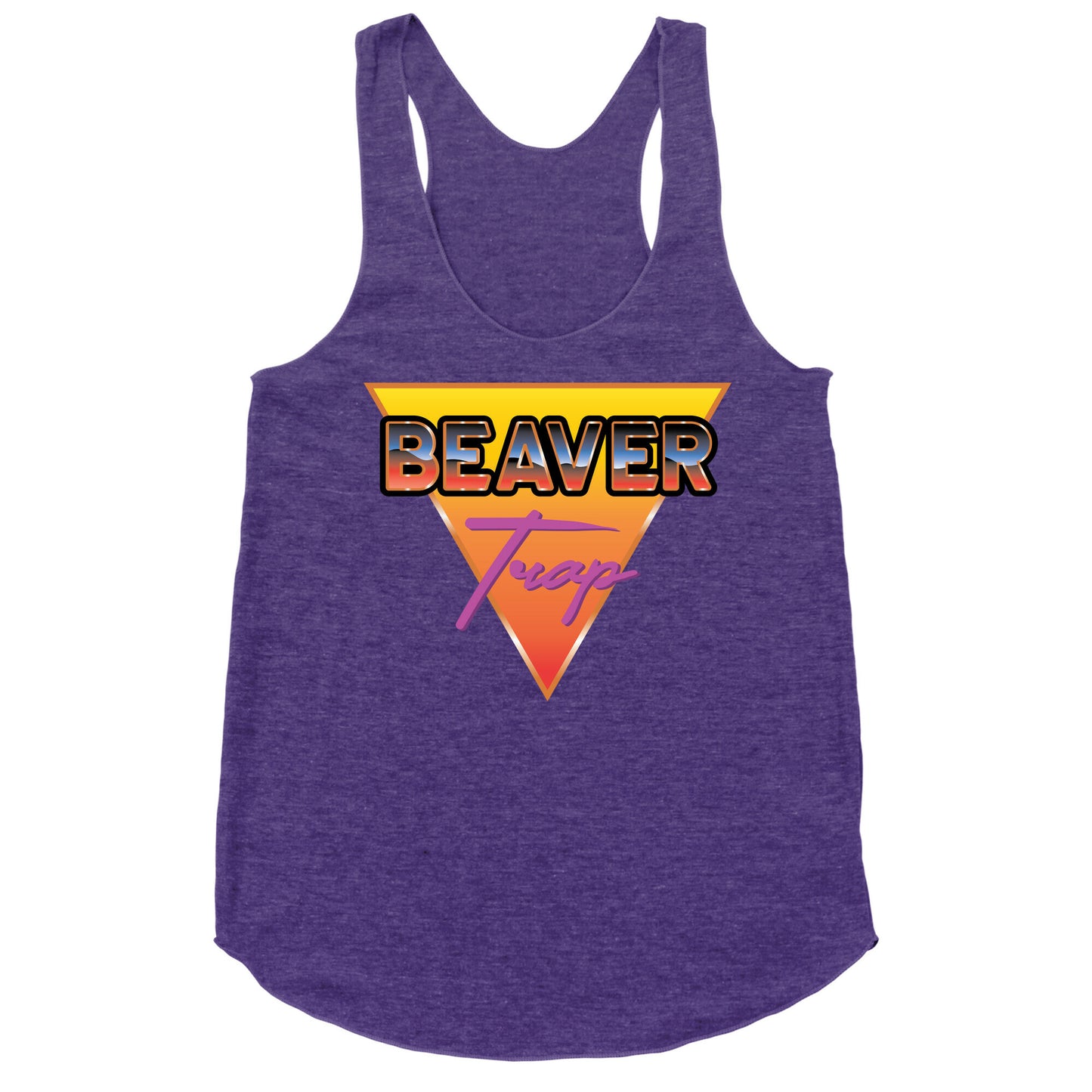 Beaver Trap 99 Parody Racerback Tank