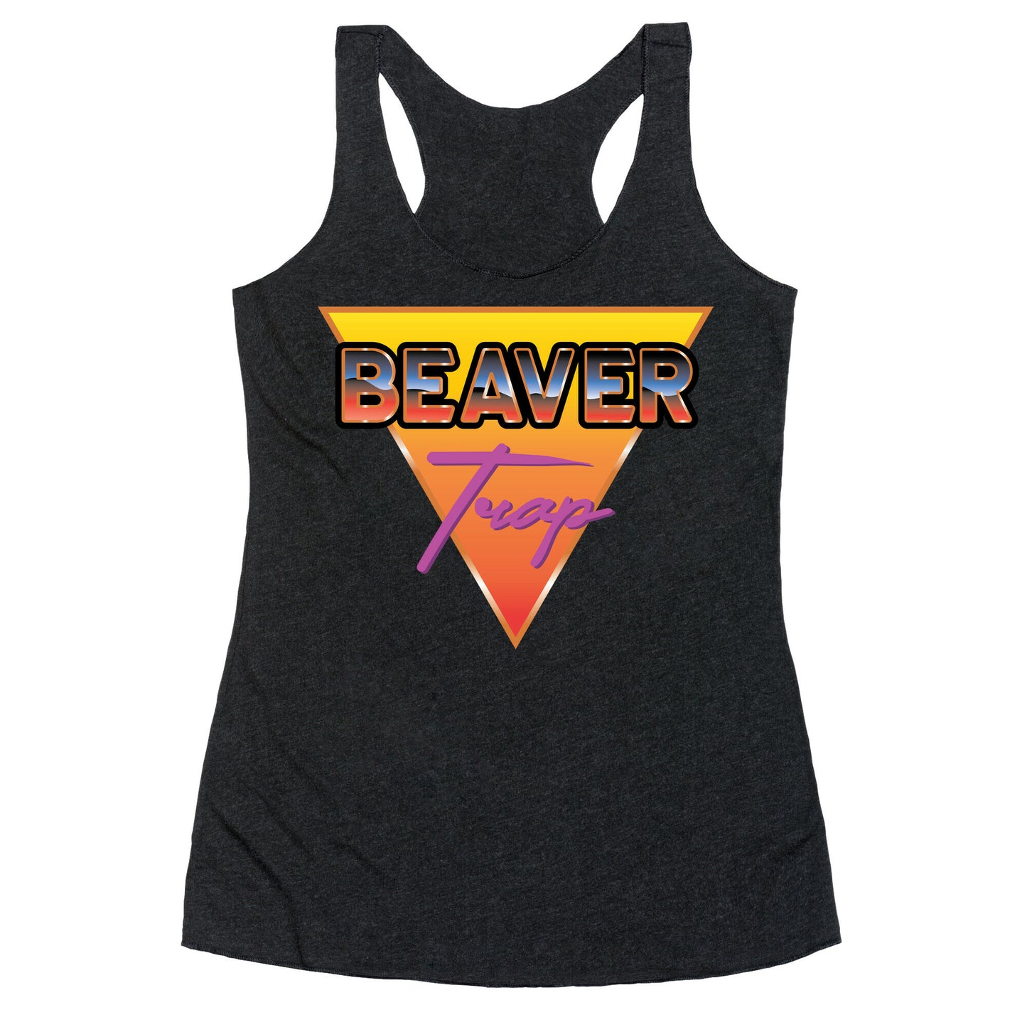 Beaver Trap 99 Parody Racerback Tank