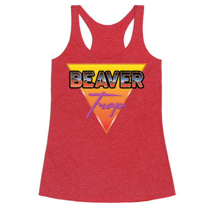 Beaver Trap 99 Parody Racerback Tank