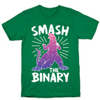 Smash The Binary Genderfluid Kaiju T-Shirt