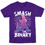 Smash The Binary Genderfluid Kaiju T-Shirt