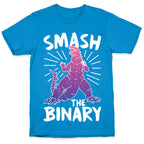 Smash The Binary Genderfluid Kaiju T-Shirt