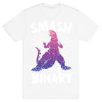 Smash The Binary Genderfluid Kaiju T-Shirt