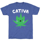 Cativa (Sativa Cat) Unisex Triblend Tee