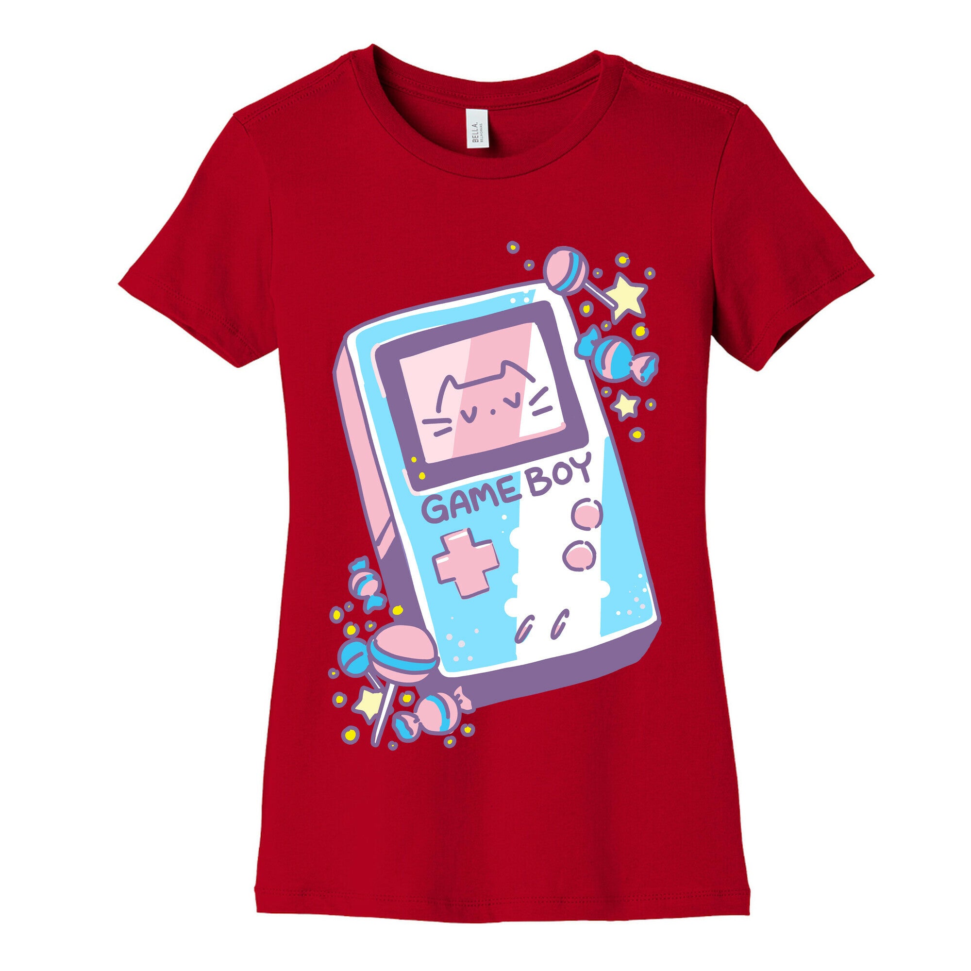 Game Boy - Trans Pride Women's Cotton Tee