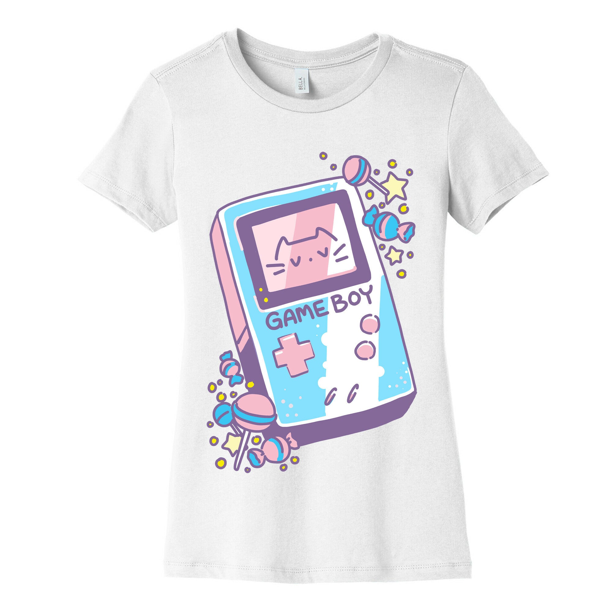 Game Boy - Trans Pride Women's Cotton Tee