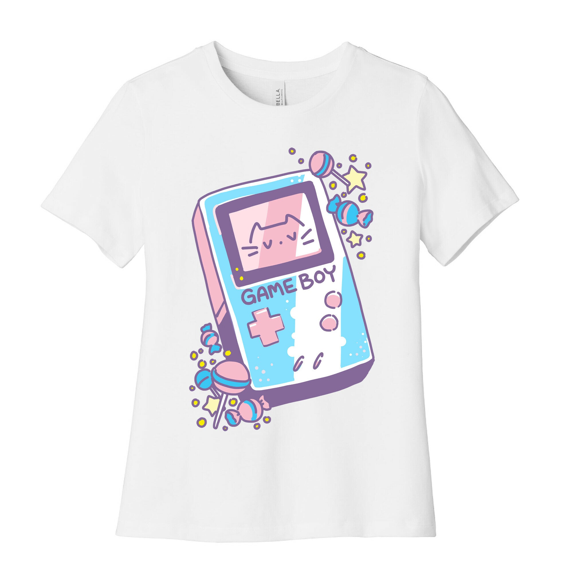 Game Boy - Trans Pride Women's Cotton Tee