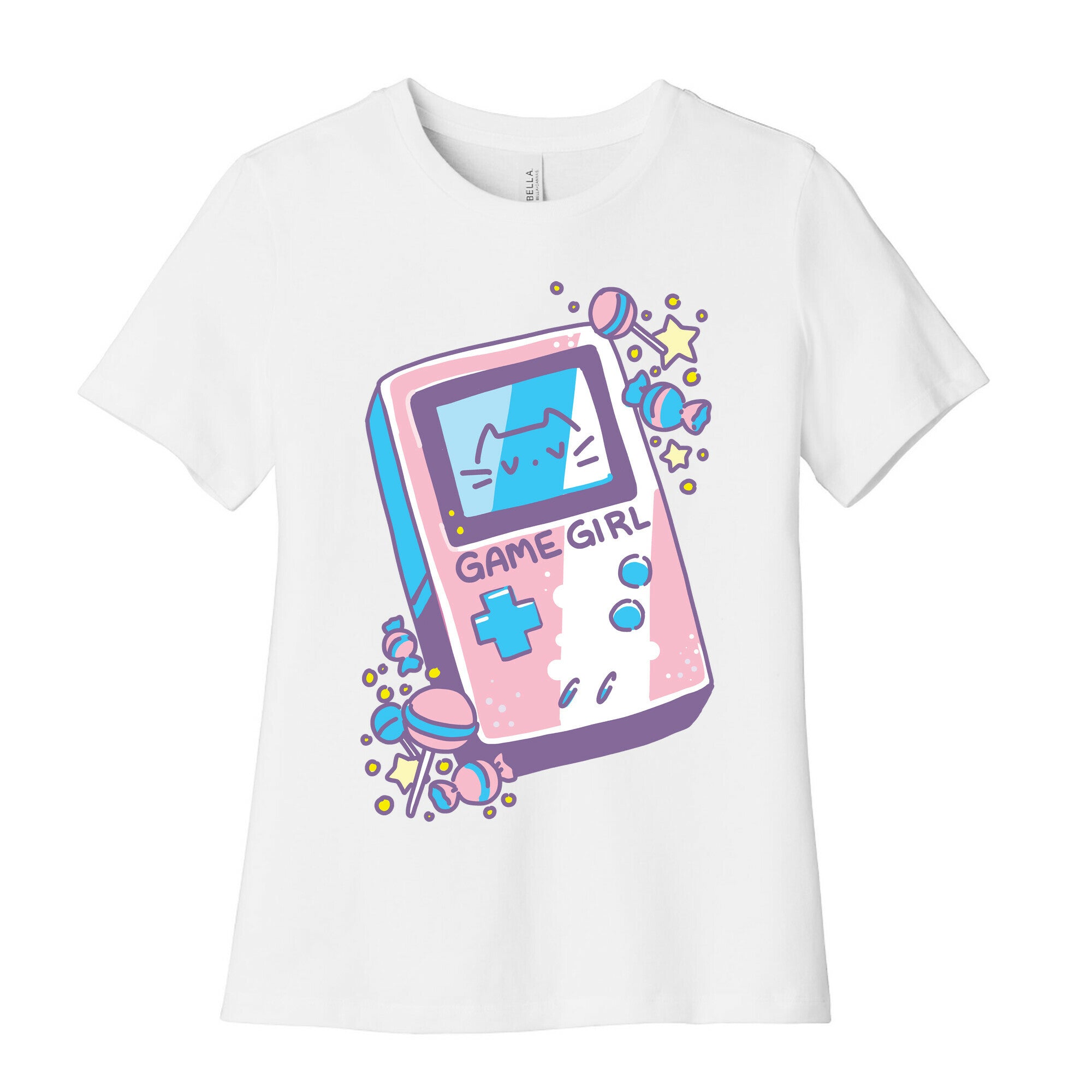 Game Girl - Trans Pride Women's Cotton Tee
