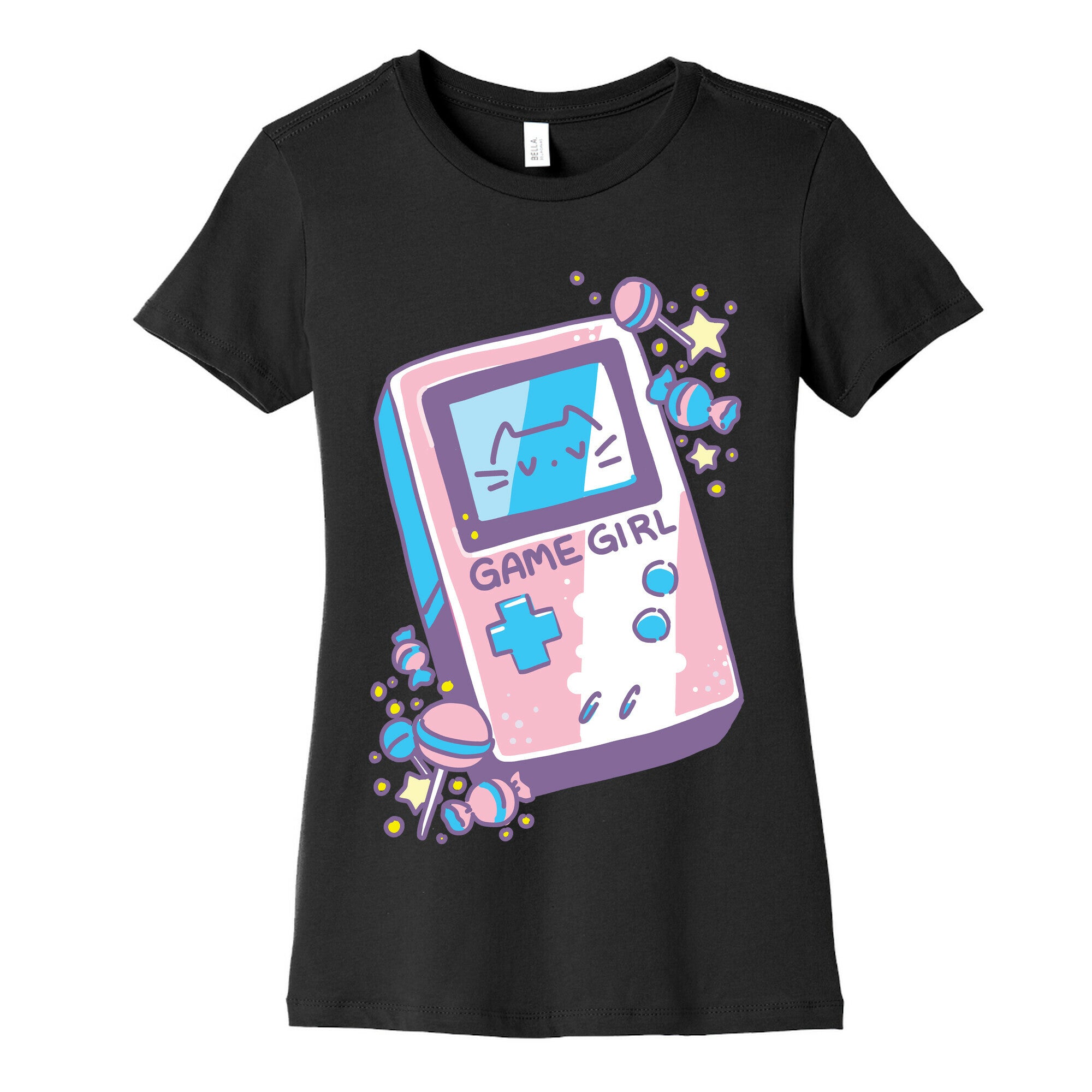 Game Girl - Trans Pride Women's Cotton Tee