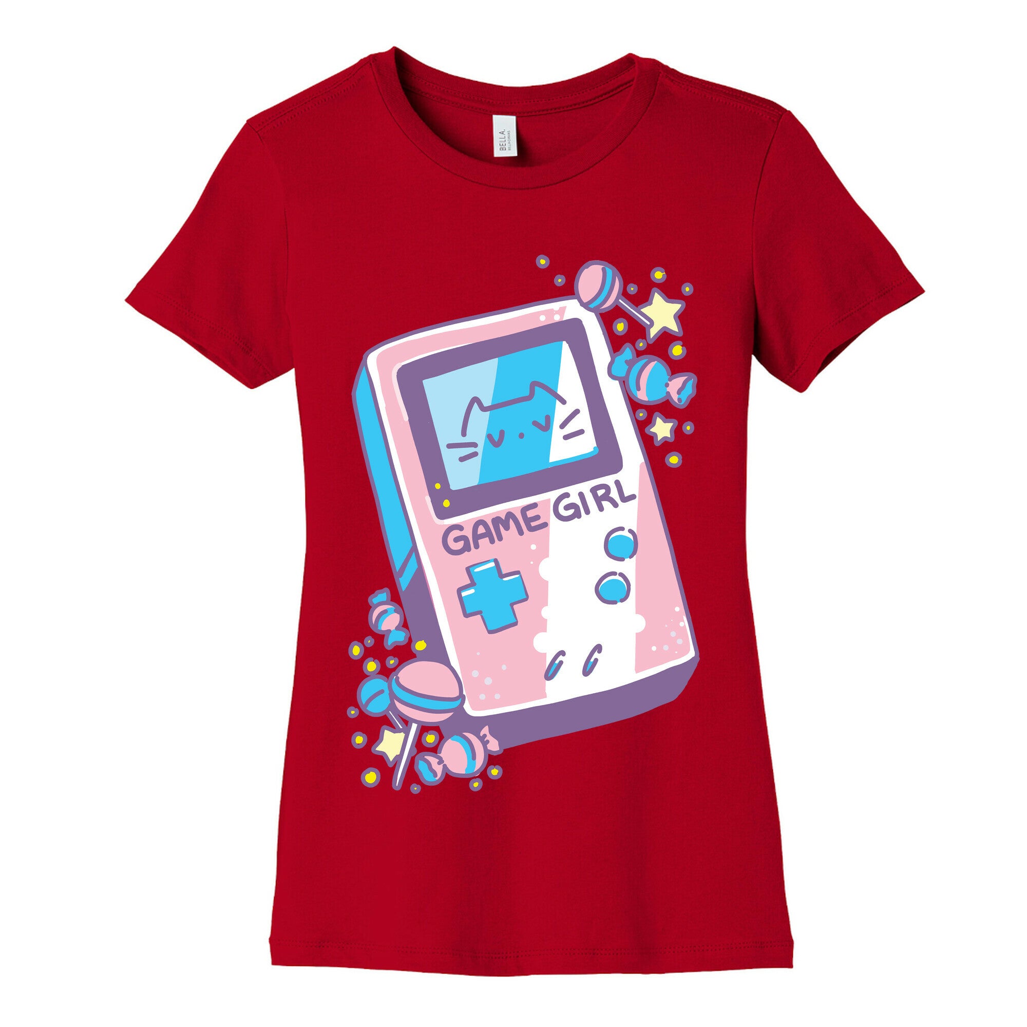 Game Girl - Trans Pride Women's Cotton Tee