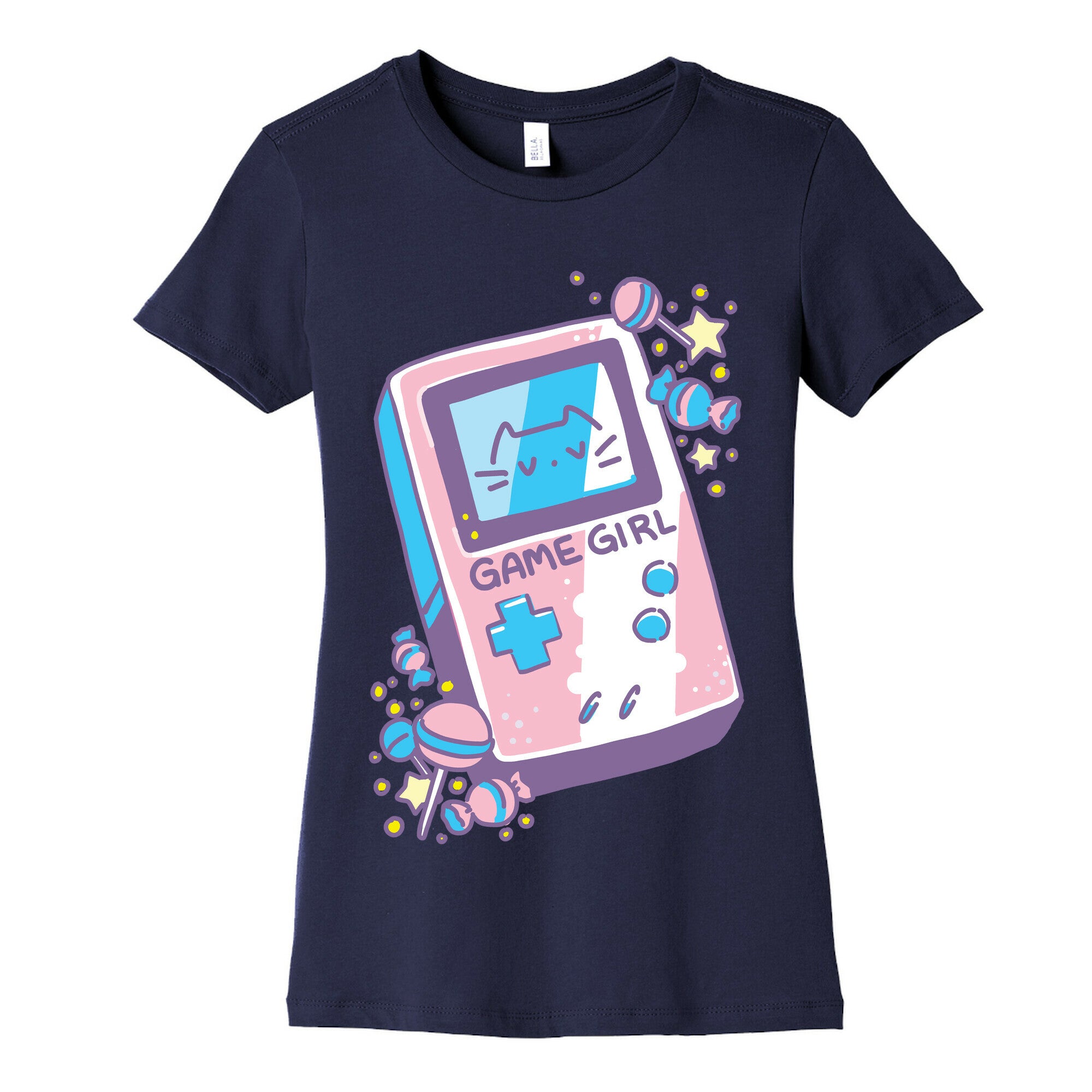 Game Girl - Trans Pride Women's Cotton Tee