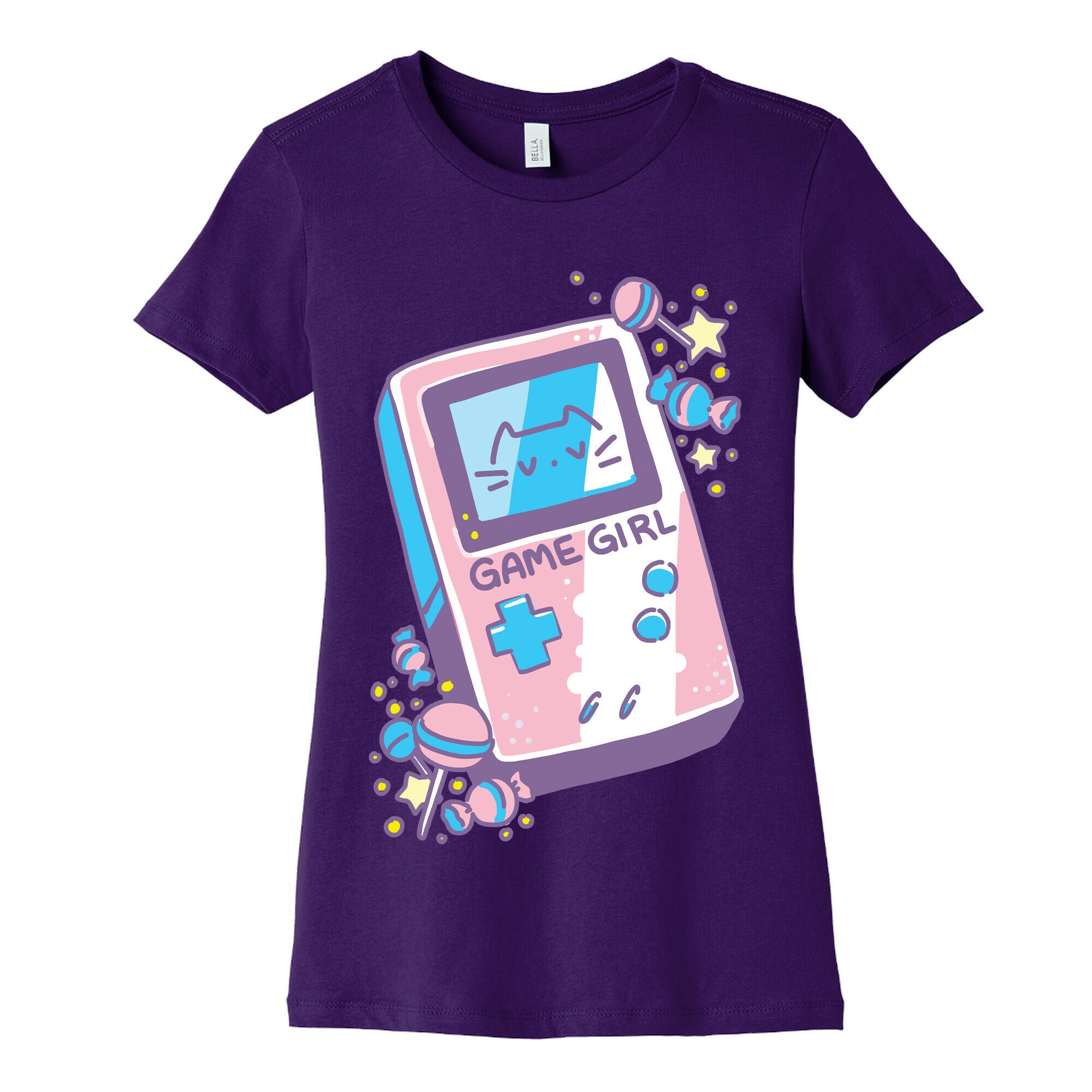 Game Girl - Trans Pride Women's Cotton Tee