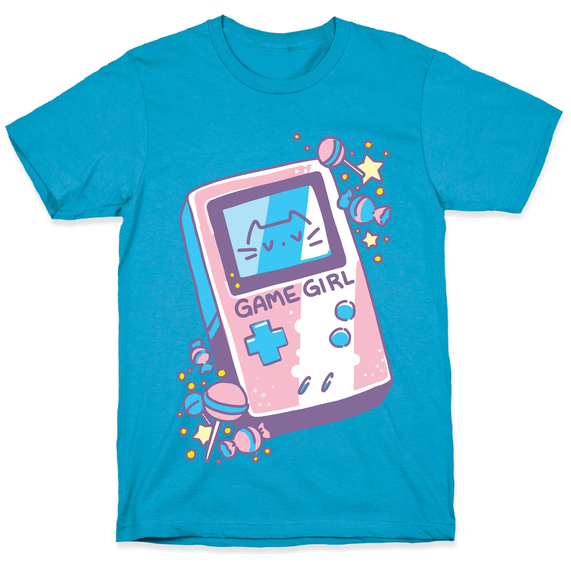 Game Girl - Trans Pride Unisex Triblend Tee