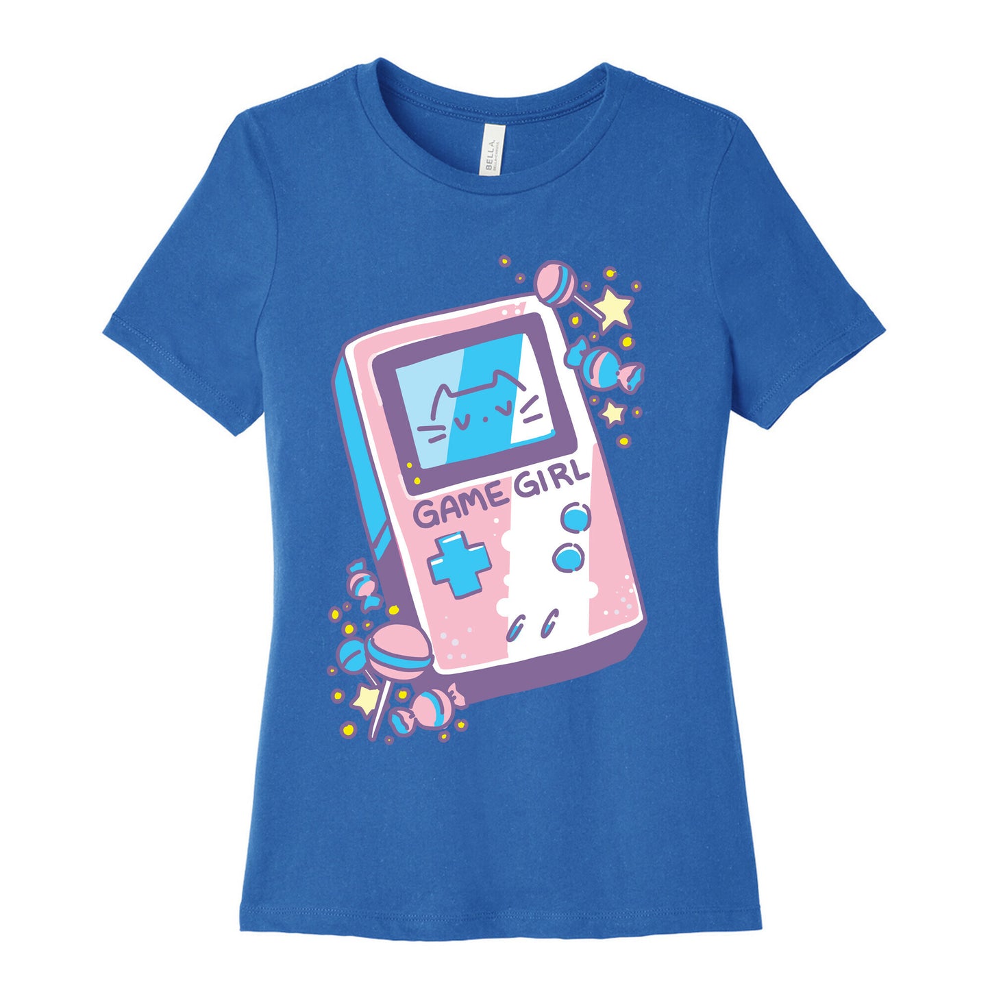 Game Girl - Trans Pride Women's Cotton Tee