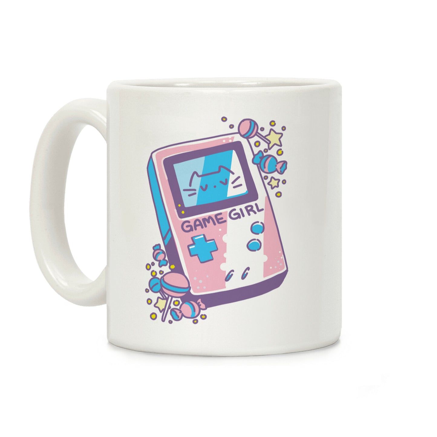 Game Girl - Trans Pride Coffee Mug