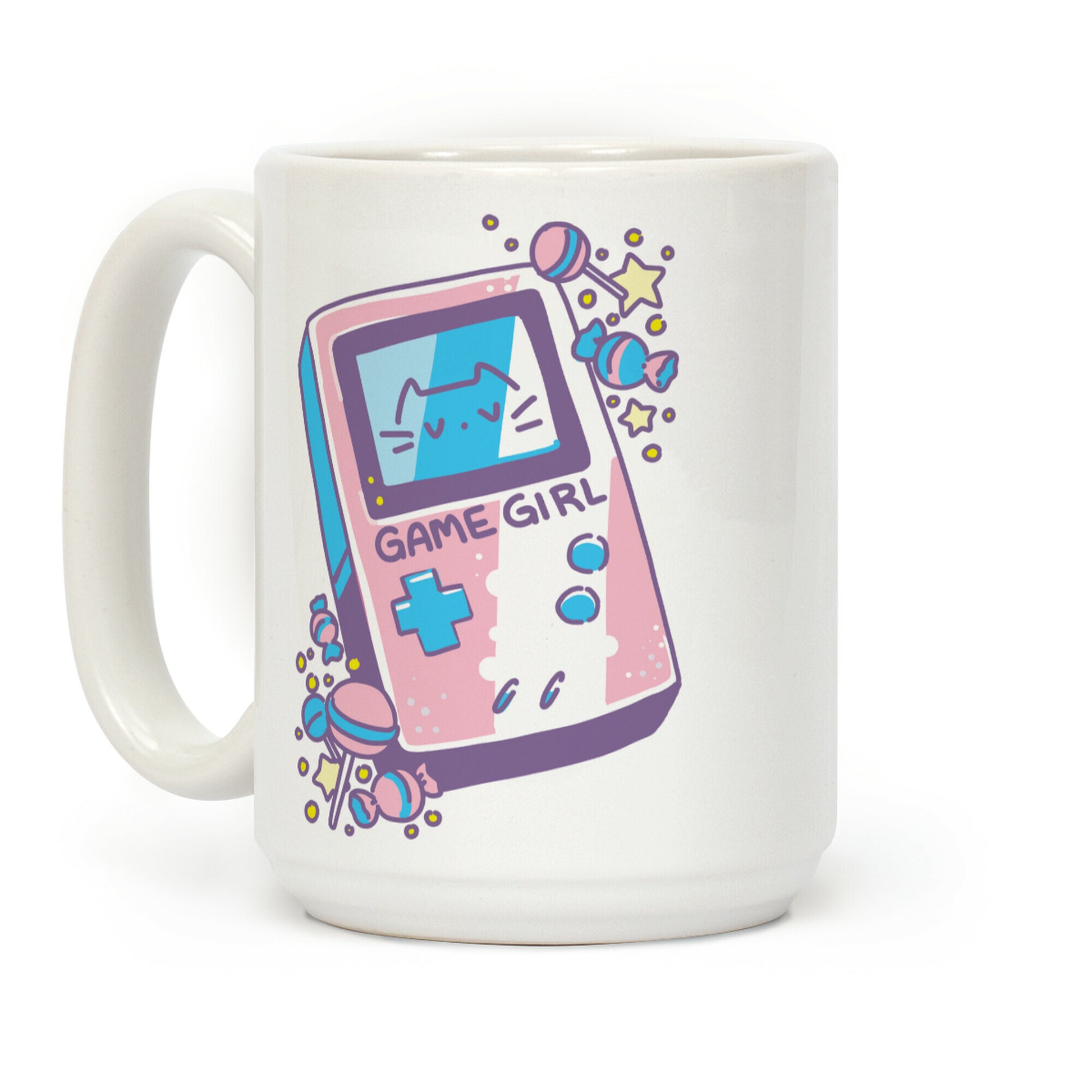 Game Girl - Trans Pride Coffee Mug