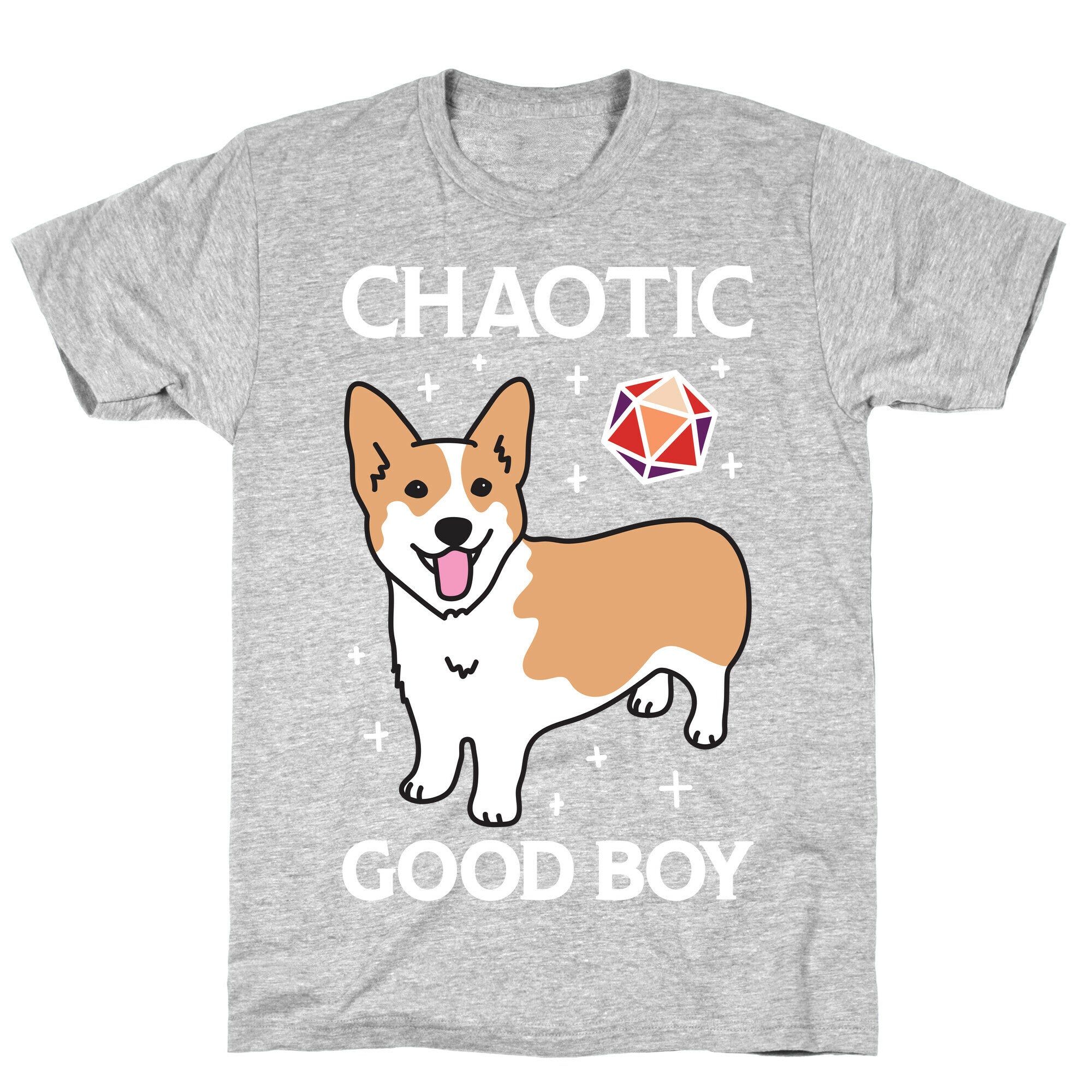 Chaotic Good Boy Corgi T-Shirt