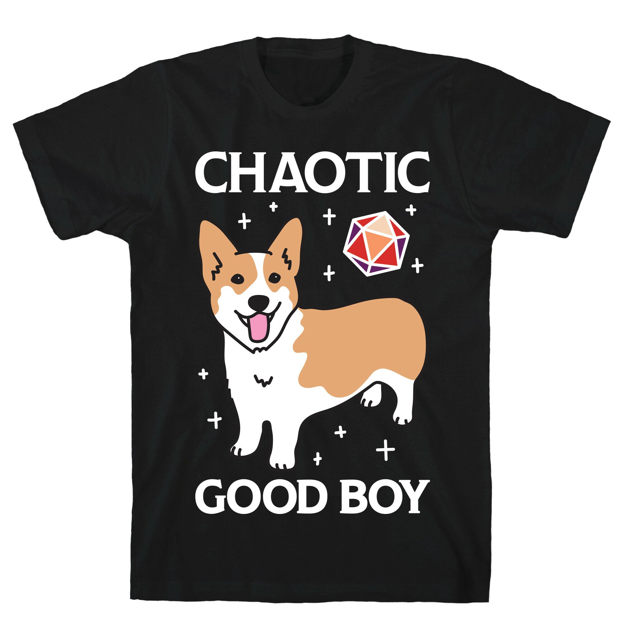 Chaotic Good Boy Corgi T-Shirt