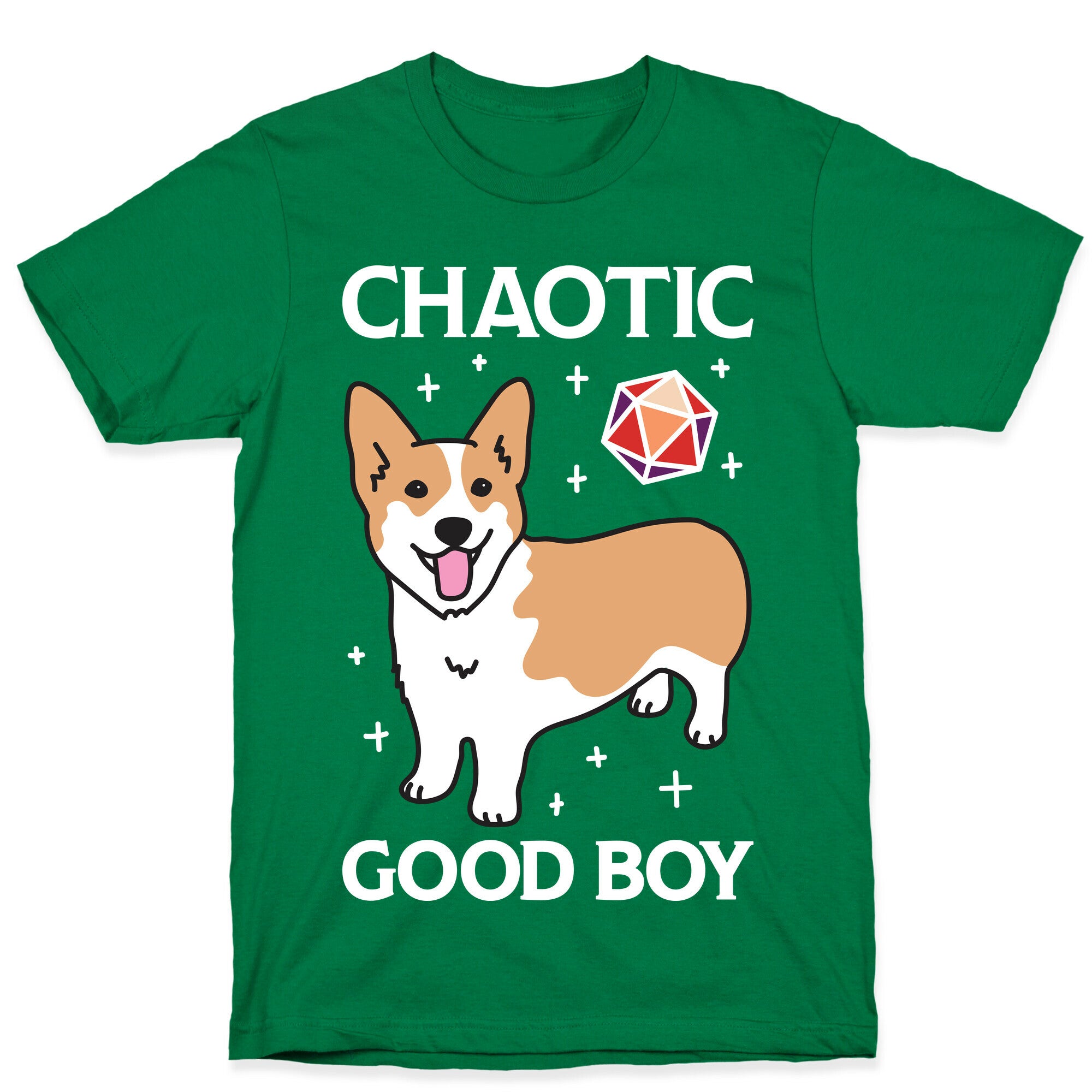 Chaotic Good Boy Corgi T-Shirt