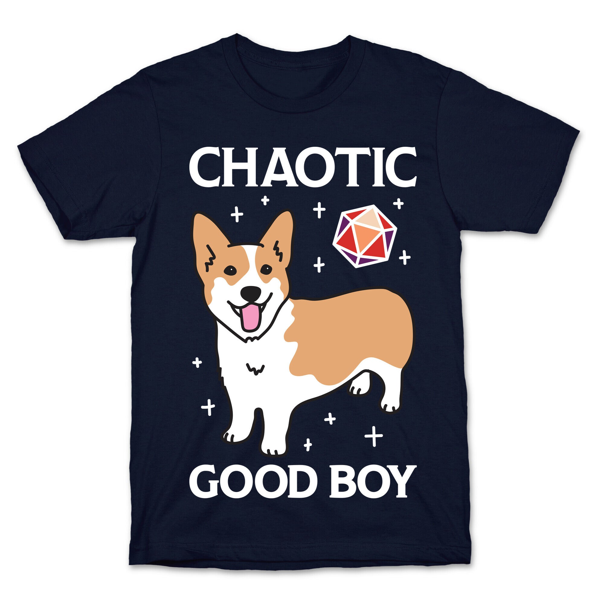 Chaotic Good Boy Corgi T-Shirt