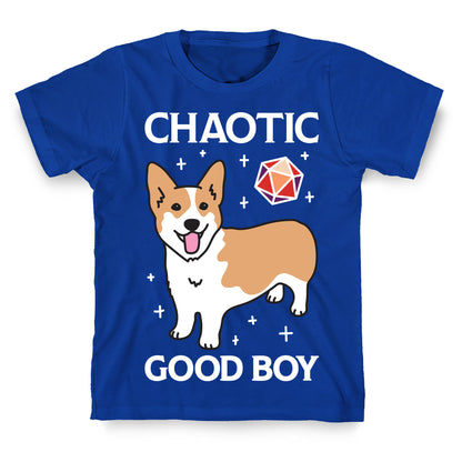 Chaotic Good Boy Corgi T-Shirt