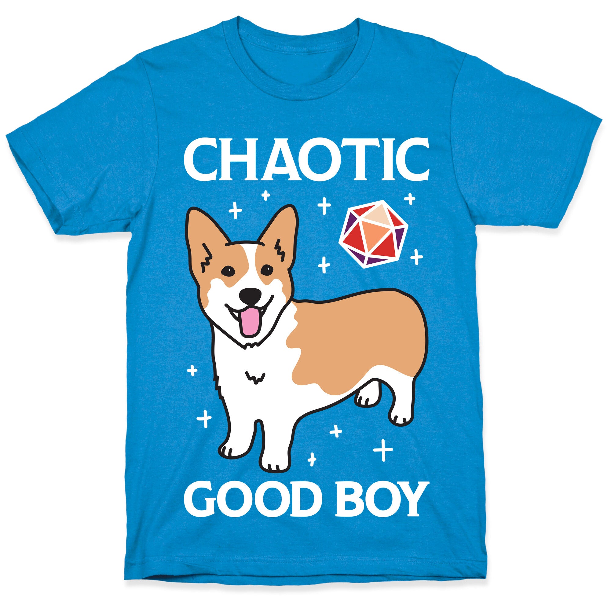 Chaotic Good Boy Corgi T-Shirt