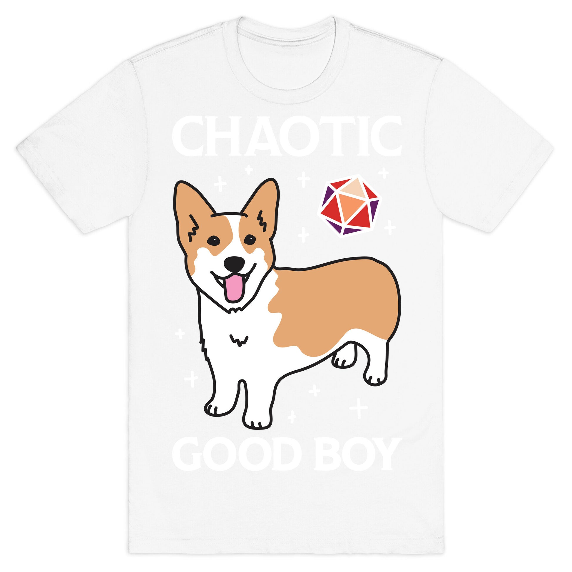 Chaotic Good Boy Corgi T-Shirt