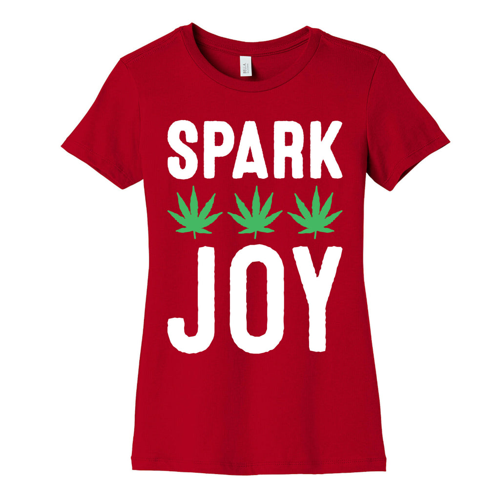 Spark Joy Weed Women's Cotton Tee