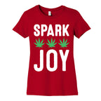 Spark Joy Weed Women's Cotton Tee