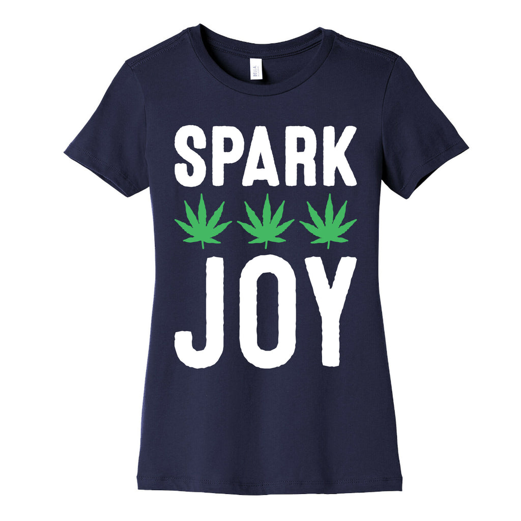 Spark Joy Weed Women's Cotton Tee
