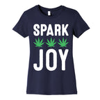 Spark Joy Weed Women's Cotton Tee