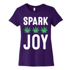 Spark Joy Weed Women's Cotton Tee