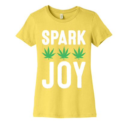 Spark Joy Weed Women's Cotton Tee