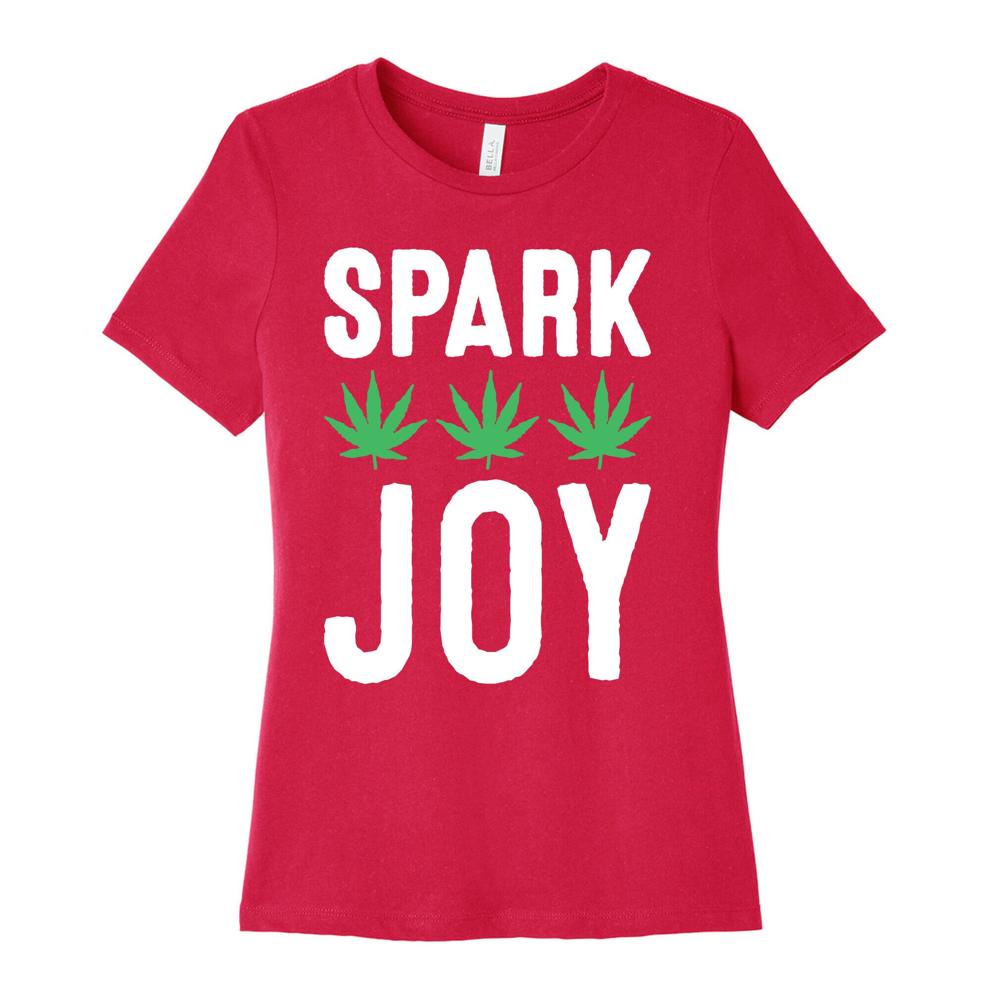Spark Joy Weed Women's Cotton Tee