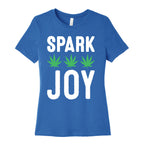 Spark Joy Weed Women's Cotton Tee