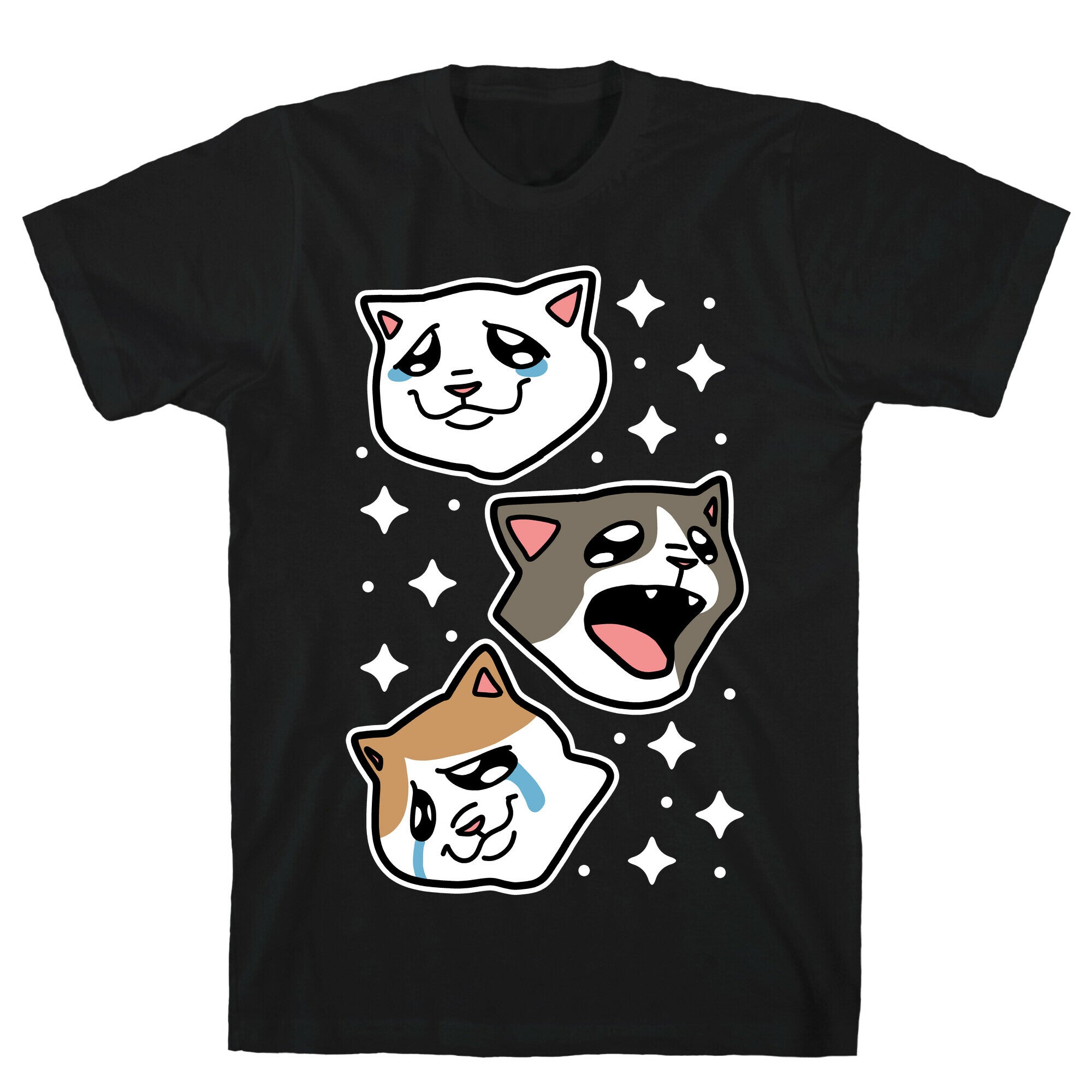 Crying Cats  T-Shirt