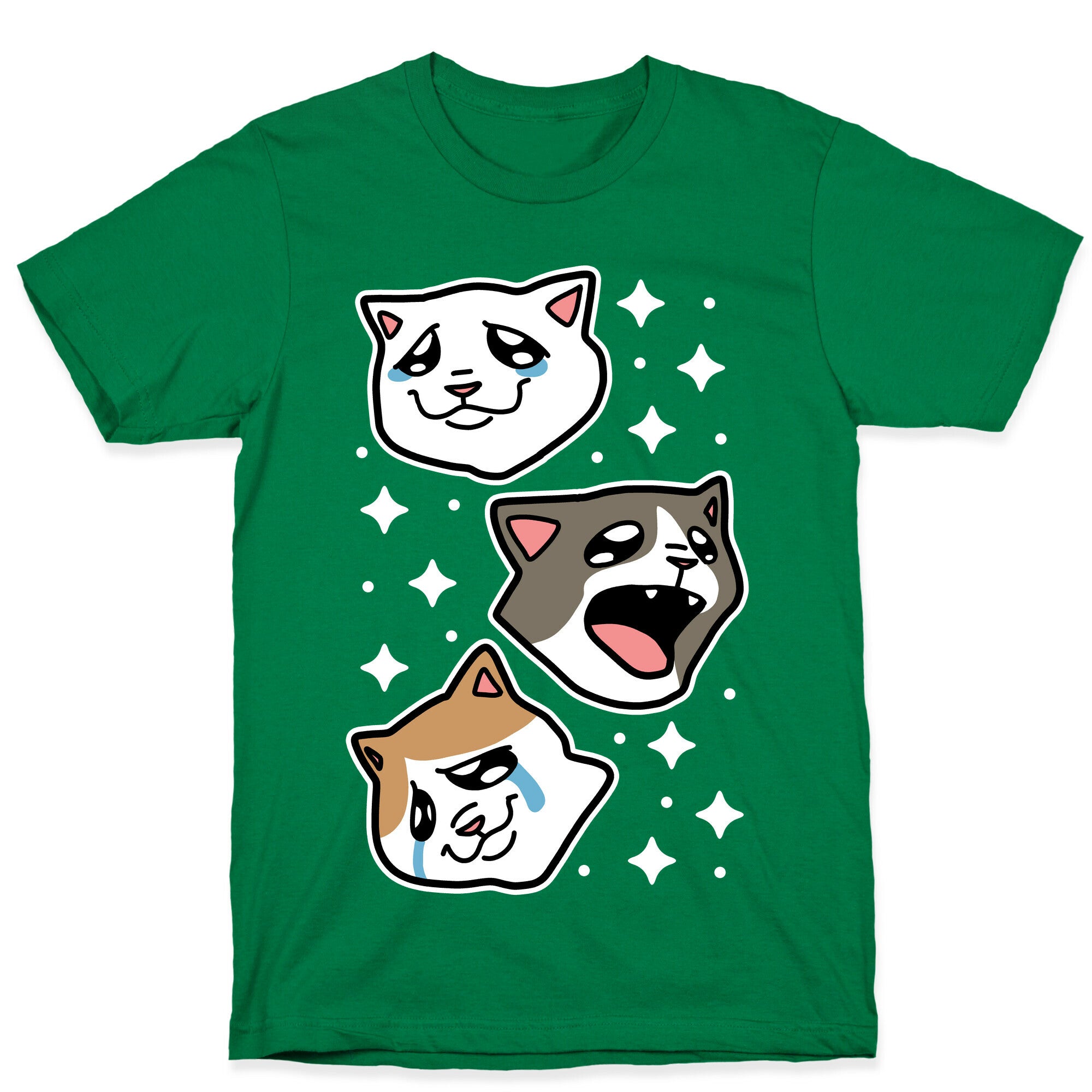 Crying Cats  T-Shirt