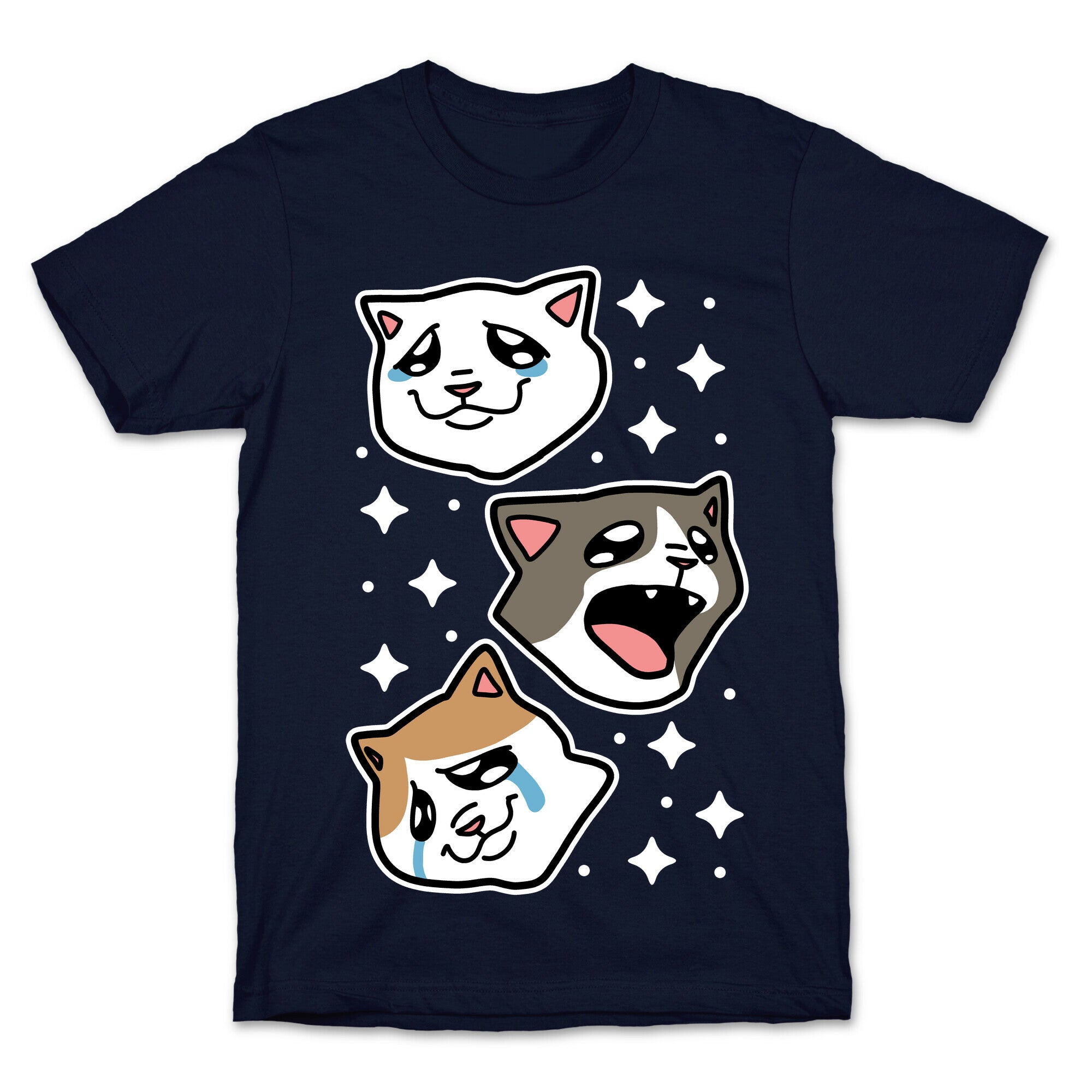 Crying Cats  T-Shirt