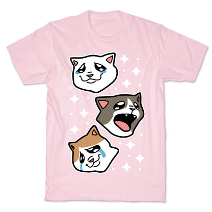 Crying Cats  T-Shirt