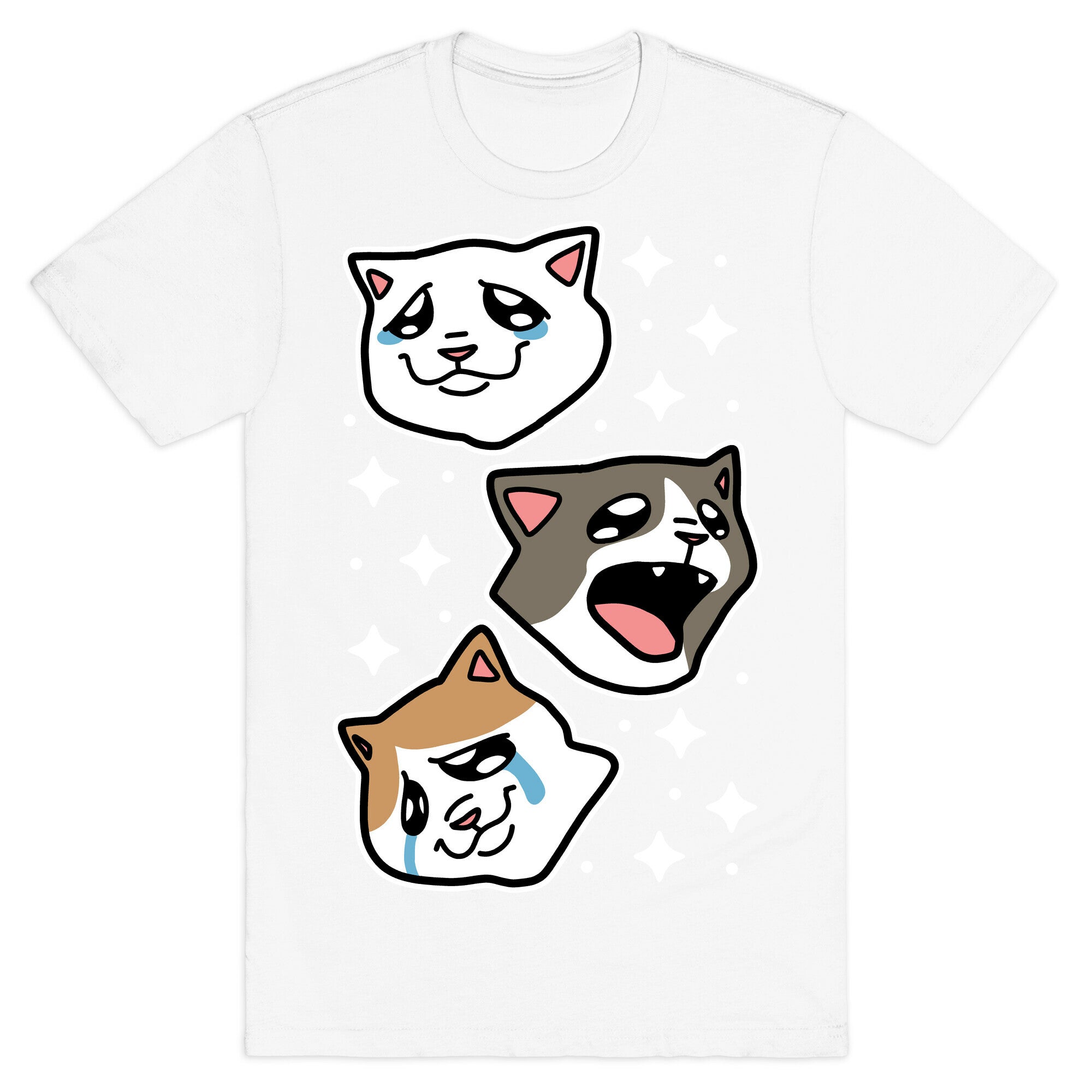 Crying Cats  T-Shirt