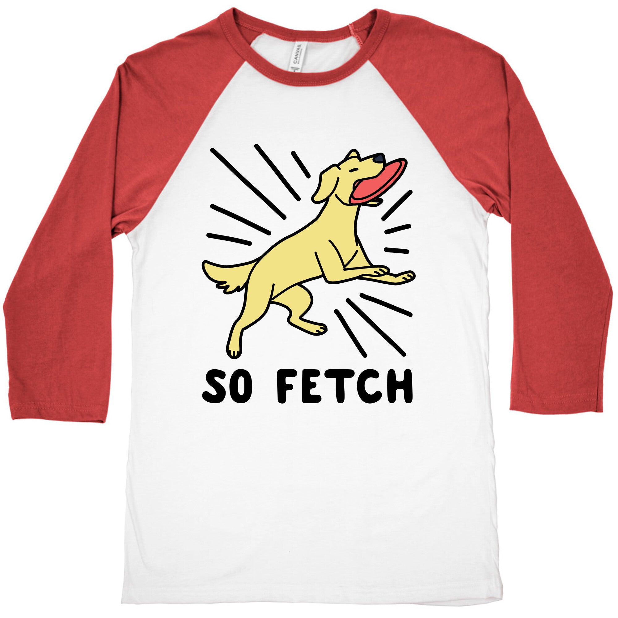 So Fetch - Dog Baseball Tee