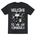 Welcome to the Cat Parade  Unisex Triblend Tee
