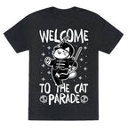 Welcome to the Cat Parade  Unisex Triblend Tee