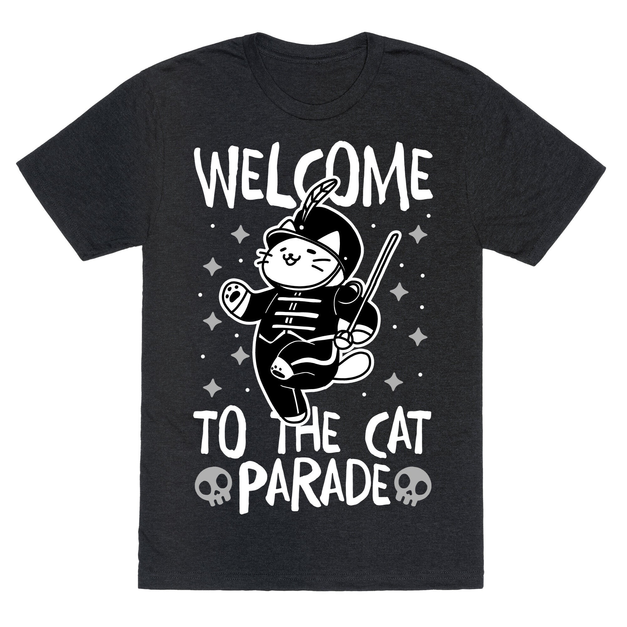Welcome to the Cat Parade  Unisex Triblend Tee