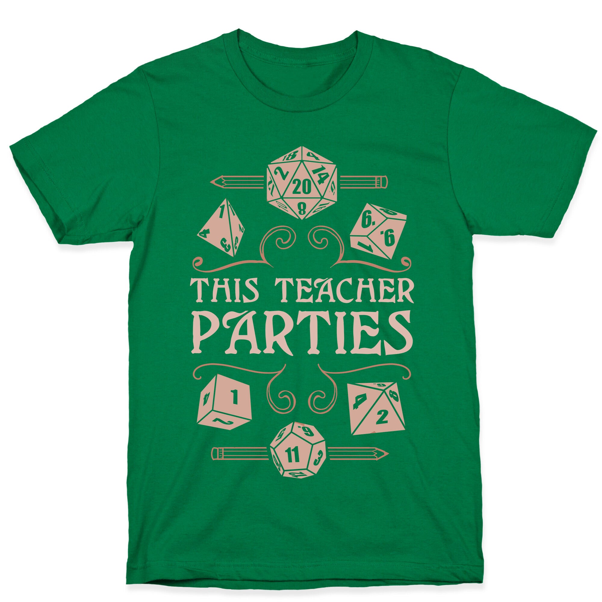 This Teacher Parties T-Shirt