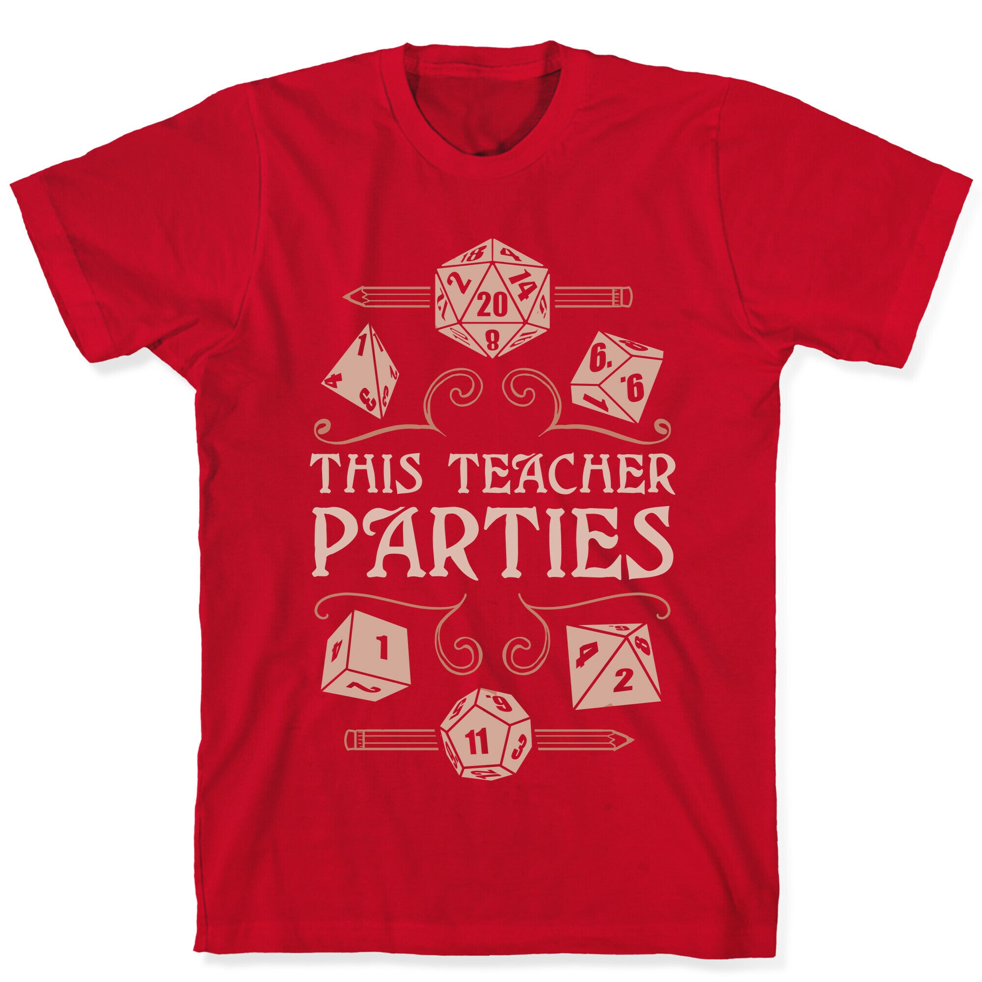 This Teacher Parties T-Shirt