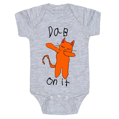 Dab on It (Cat) Baby One Piece