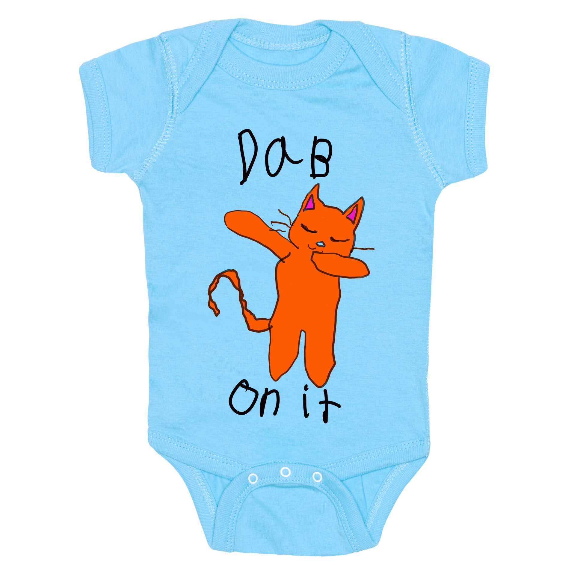 Dab on It (Cat) Baby One Piece